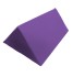 Треугольная подушка под колени Призма для косметолога, фиолетовая
